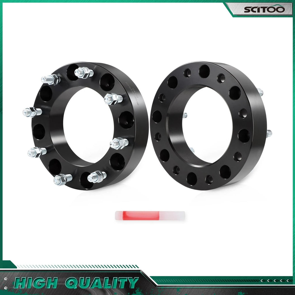 2X 2" Wheel Spacers M14X1.5 154mm for GMC Sierra 3500 HD (2011–2024)