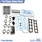 Set of 10 Engine Cylinder Head Gasket Bolts for Ford Mustang (2009–2010)