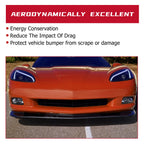 Front Lip Splitter for Corvette C6 (2005–2013) ZR1 Style Carbon Fiber Look