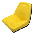Michigan Style Seat for Bobcat (w/o Slide Track) - Yellow