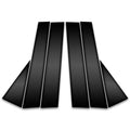 6pc Carbon Fiber Pillar Post Covers for 2014-2021 Nissan Rogue