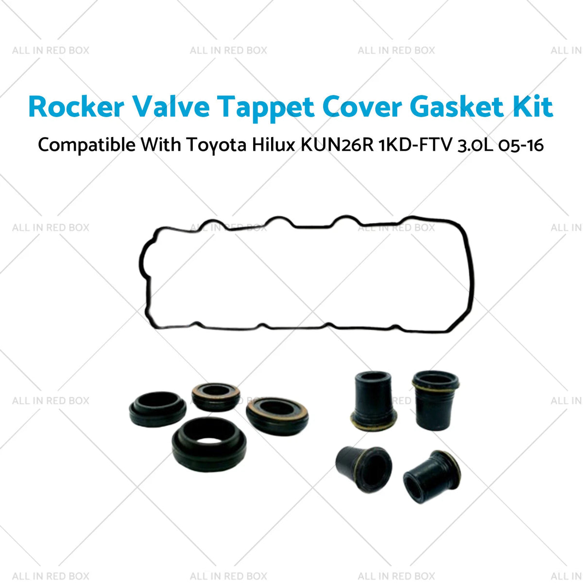 Rocker Cover Gasket Kit for Toyota Hilux KUN26R 1KD-FTV (2005–2016)
