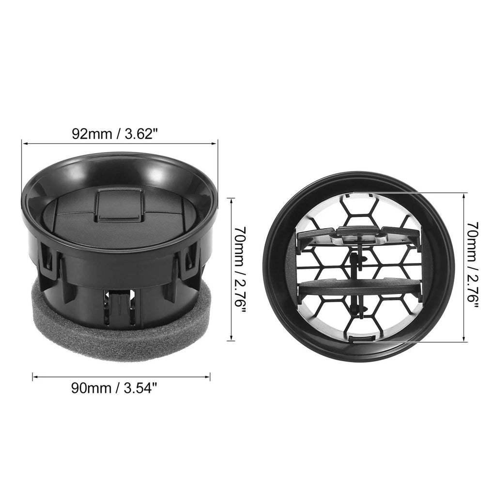 AC Heater Dash Air Vent Outlet for Ford F150 (2012–2014) Black