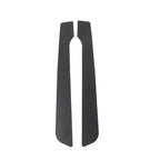 Black Saddlebags Skid Plates for Harley Electra Glide, Street Glide, Road King (14-23)