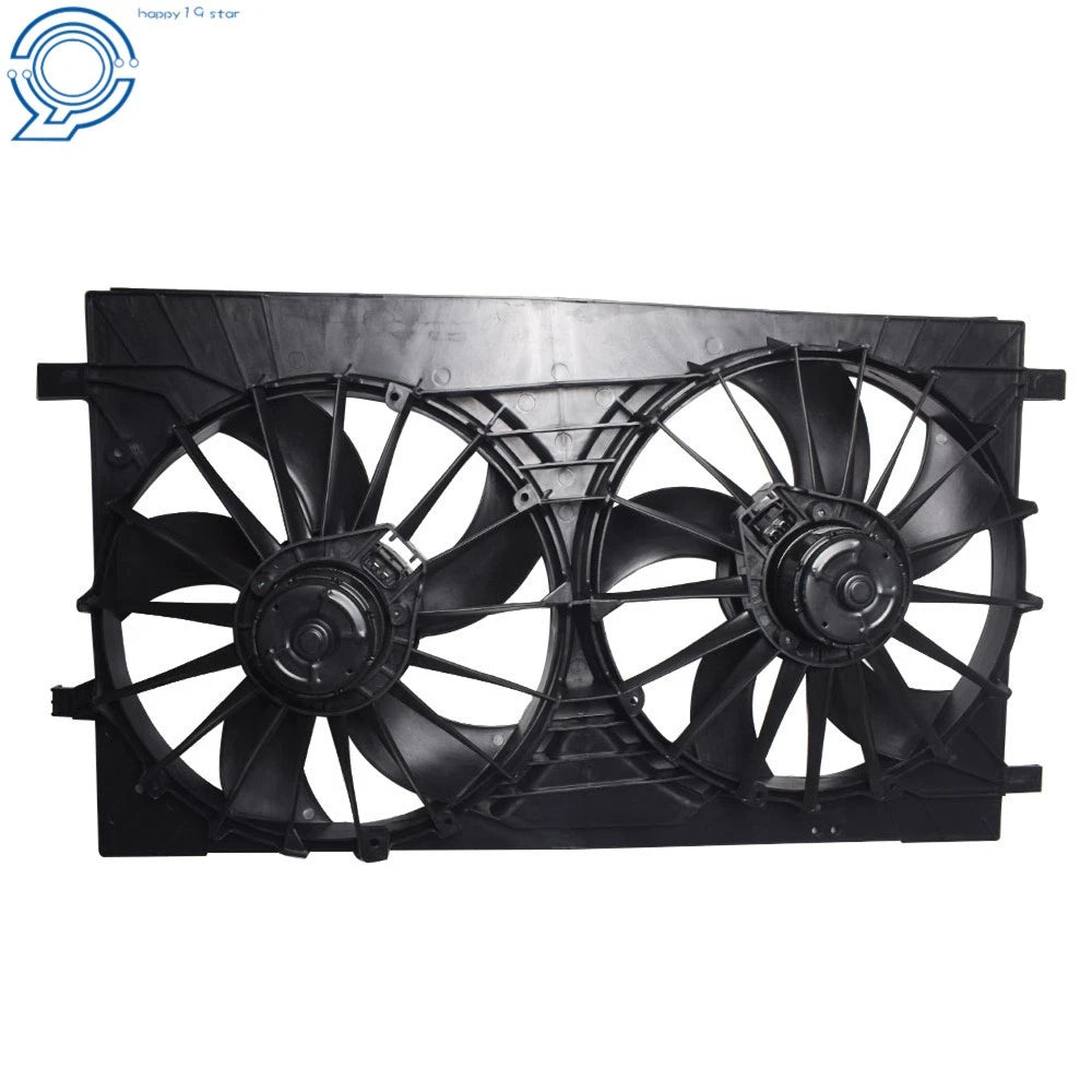 Dual Radiator & Condenser Fan Assembly for Jeep Compass (2007–2017) 68002051AA