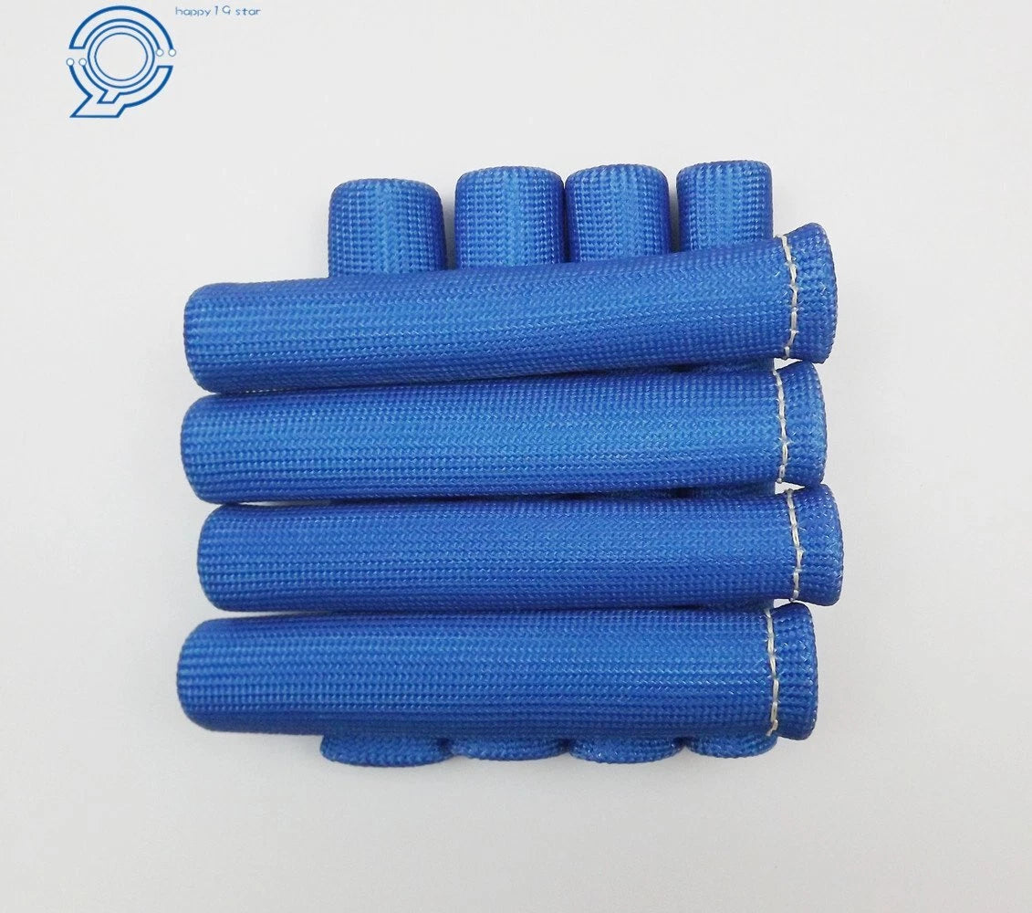 8PCS Spark Plug Wire Heat Shield Protector Sleeve for SBC BBC (1200°)