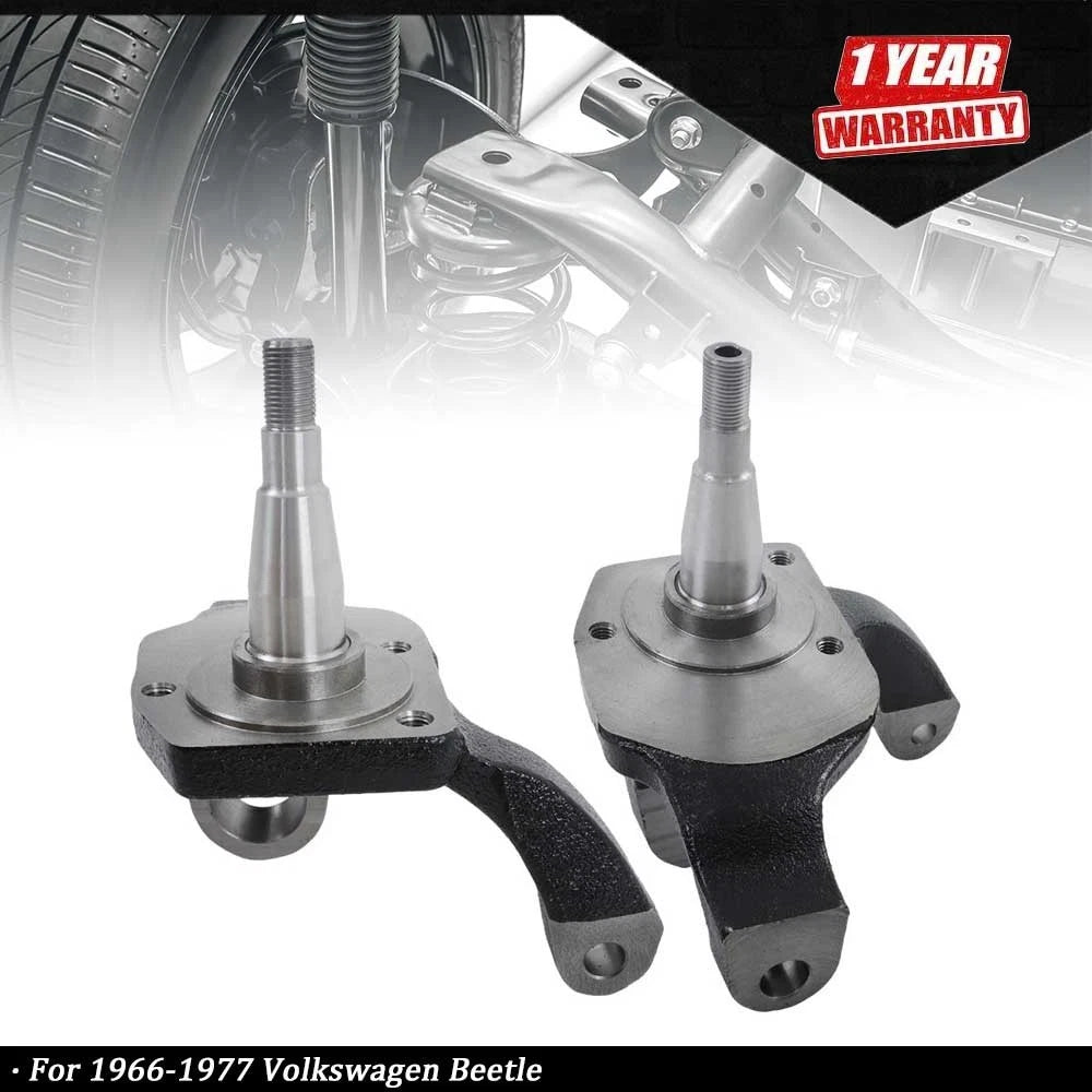 2X 2-1/2" Drop Spindles for Volkswagen (1966–1977)