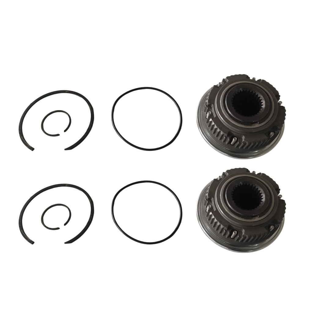 2PC Locking Hubs for Chevy/GMC 1 Ton, Dodge, Ford 3/4-1 Ton 30 Spline