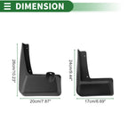 Mud Flaps Splash Guards for Lexus UX (2019–2023)