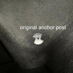 2 x Car Plastic Floor Mat Fasteners Holders Fitting Clips for Maserati Ferrari