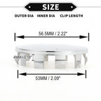 Set of 4 Wheel Hub Center Caps for BMW 5 Series G30 (2017–2023) 56.5mm