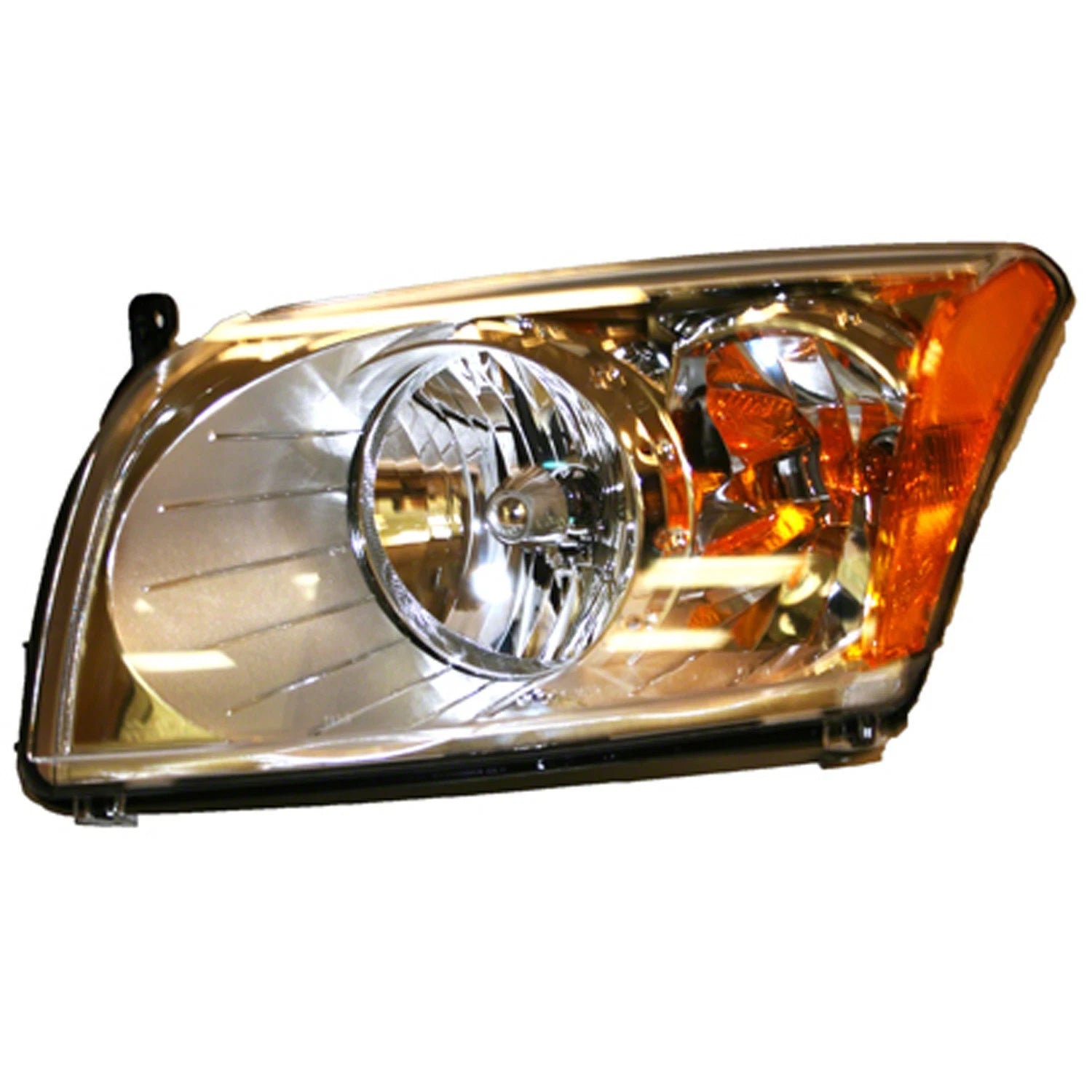 Replacement Driver Side Head Light Lens/Housing w/o Leveling System