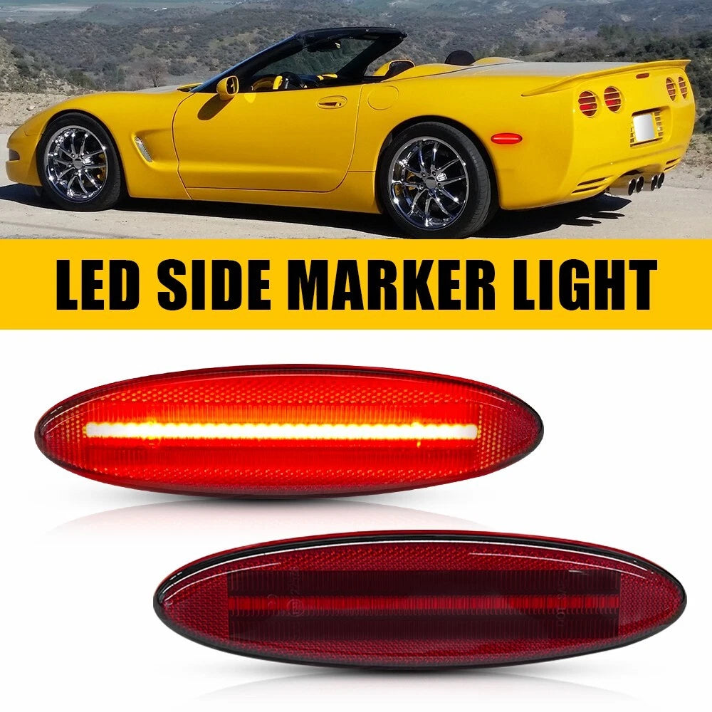 LED Side Marker Light Assembly for Chevrolet Corvette C5 (1997–2004)
