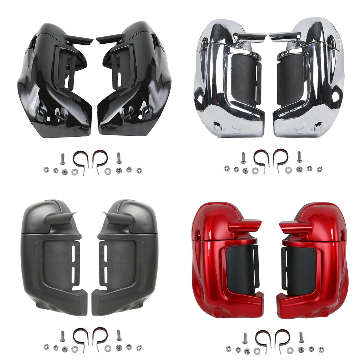 Lower Vented Leg Fairings for Harley Touring Street Road Glide (1983–2013)