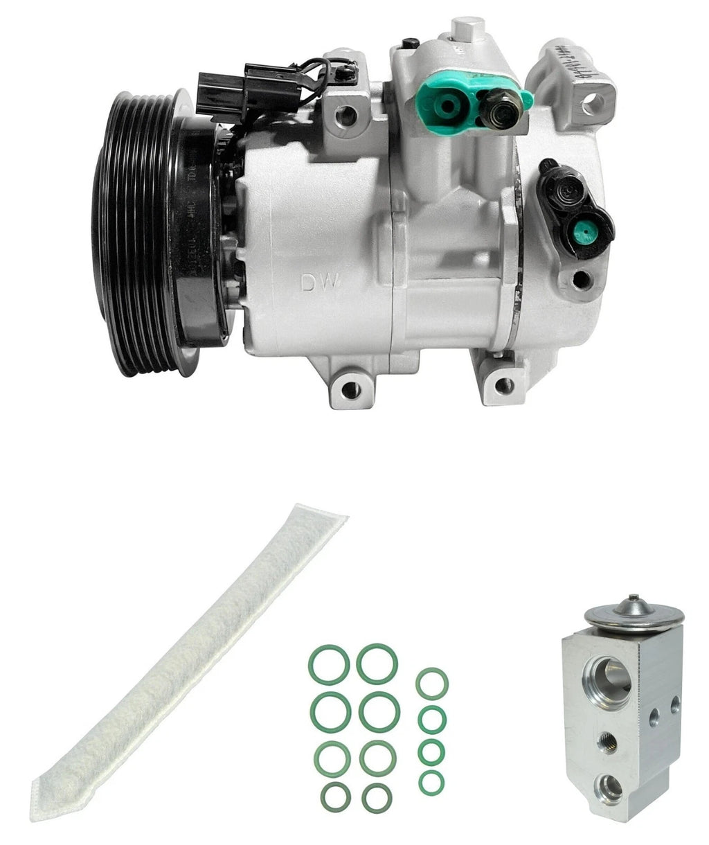 A/C Compressor Kit Replacement for Hyundai Veloster 1.6L Turbo (2014–2014)