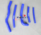Yellow Silicone Radiator Hose for Suzuki RM125 (1996-2000)