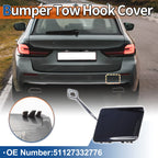 Rear Car Bumper Tow Hook Cover for BMW 5-Series F10 (2011–2017) No. 51127332776 Jewelry Blue