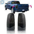 Set of 2 LED Tail Light Brake Lamps for Chevy Silverado 1500 2500 (2003–2006)