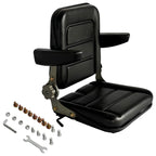 Adjustable Seat for Lawn Mower Tractor (Fits Forklift, Excavators)