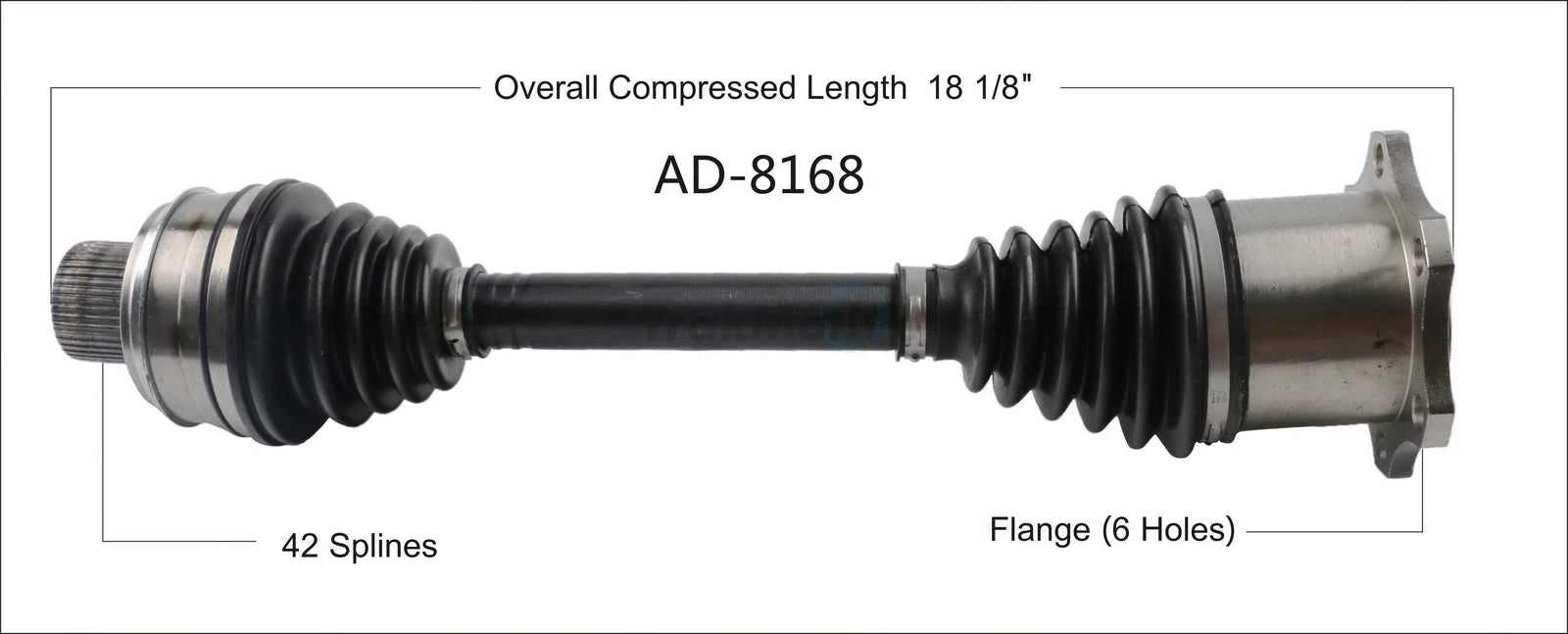 Surtrack CV Axle Shaft for Front Passenger Right AAR (AD-8168)