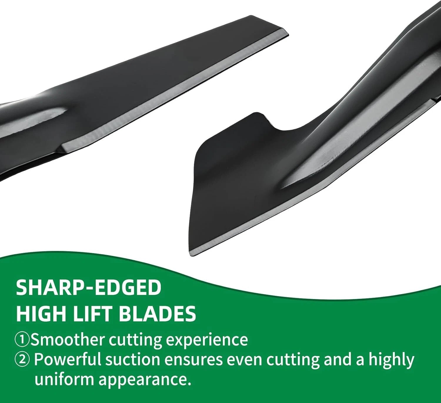 Lawnmower Blade Kit for Honda HRX217K0 - HRX217K6 (72511-VH7-000, 72531-VH7-000)