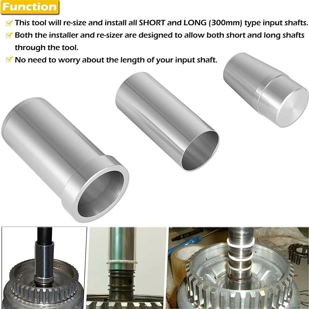 Turbine Shaft Teflon Seal Installer Tool Kit for GM 700R4 4L60 4L60E 4L65E 4L70