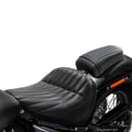 Driver & Passenger Seats for Harley Softail Street Bob (2018–2024) Black