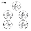 5X Carburetor Float Bowl Gasket for Briggs & Stratton 695426, 697978