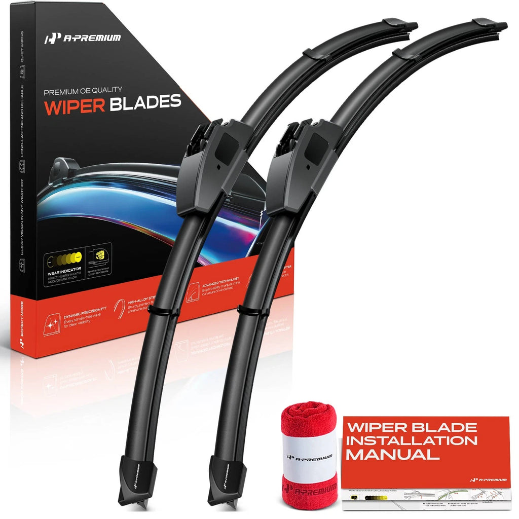 2x Front Windshield Wiper Blades for Chevrolet Camaro (2010–2015)