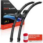 2x Front Windshield Wiper Blades for Chevrolet Camaro (2010–2015)