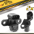 2X Camshaft Crankshaft Position Sensor for Mitsubishi Mirage (2001–2002)