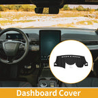 Dashboard Cover for Hyundai Elantra (2012–2017) Black Anti-Slip