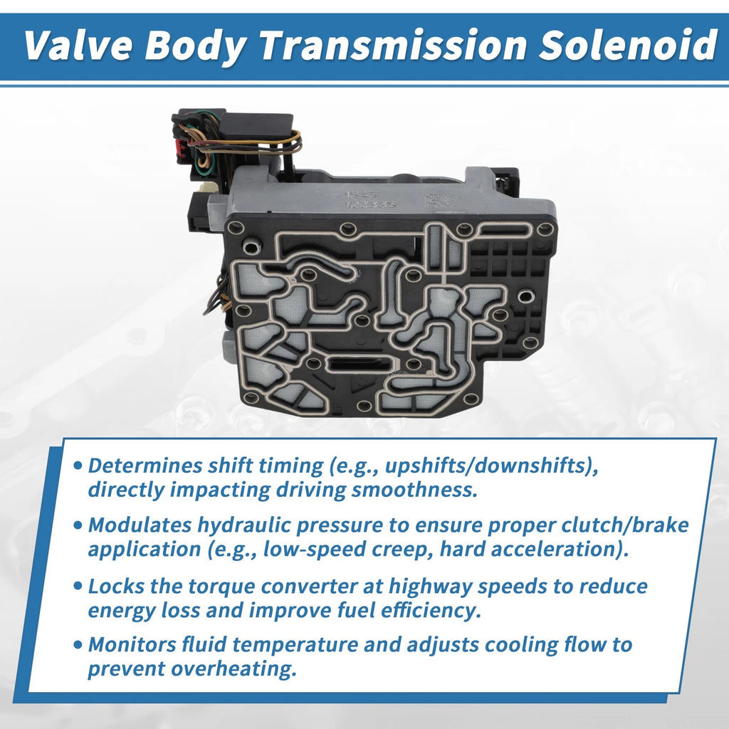 62TE Transmission Valve Body Solenoid for Dodge (No.68371508AB/5078709AA)