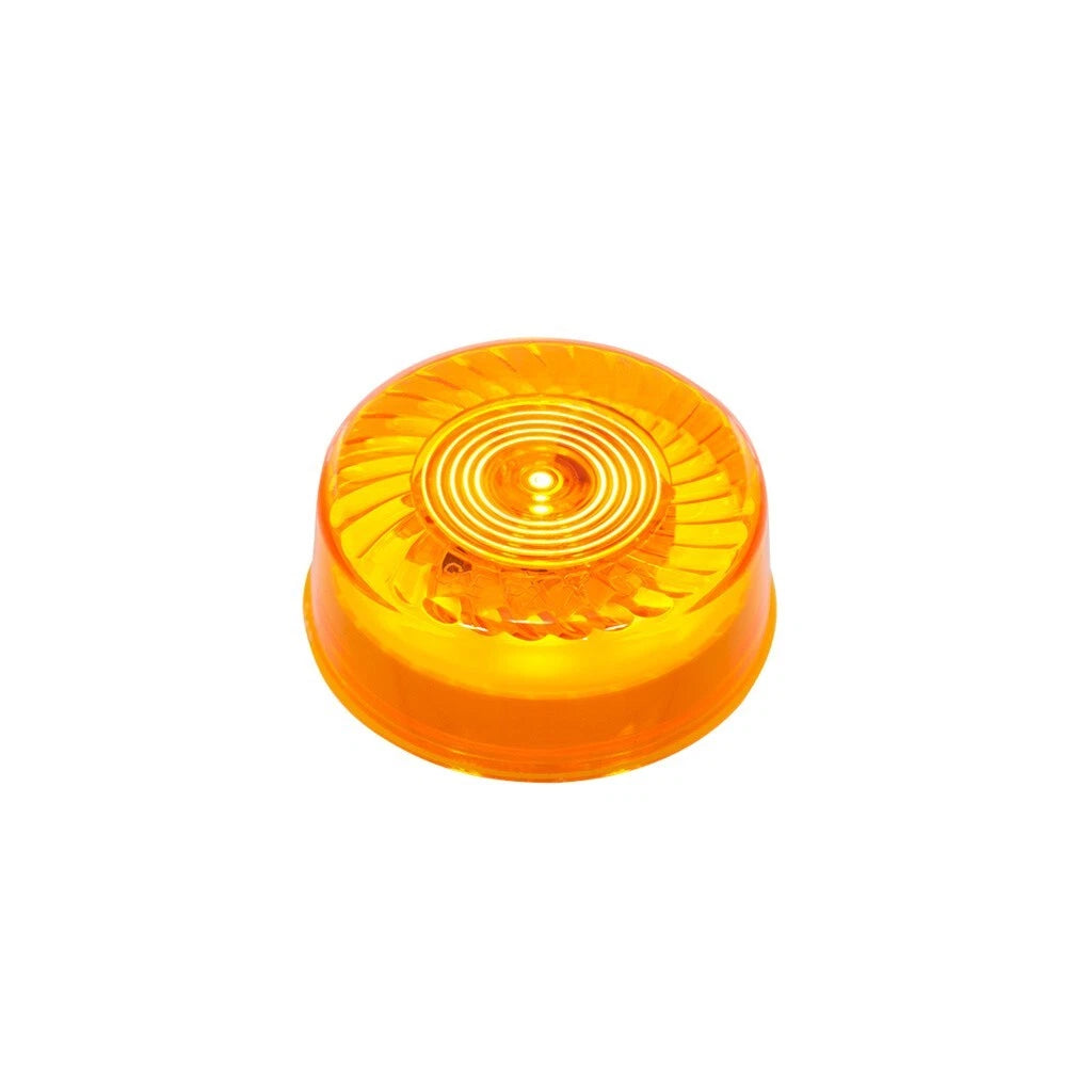 Amber LED Clearance Marker Light for 2 Inch Lenses Universal Fit (—)