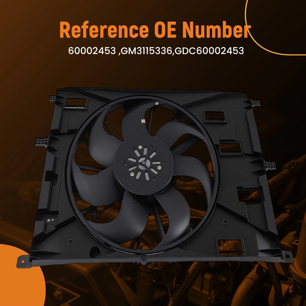 Electric Radiator Cooling Fan for Chevy Trailblazer (2021–2024) 60002453