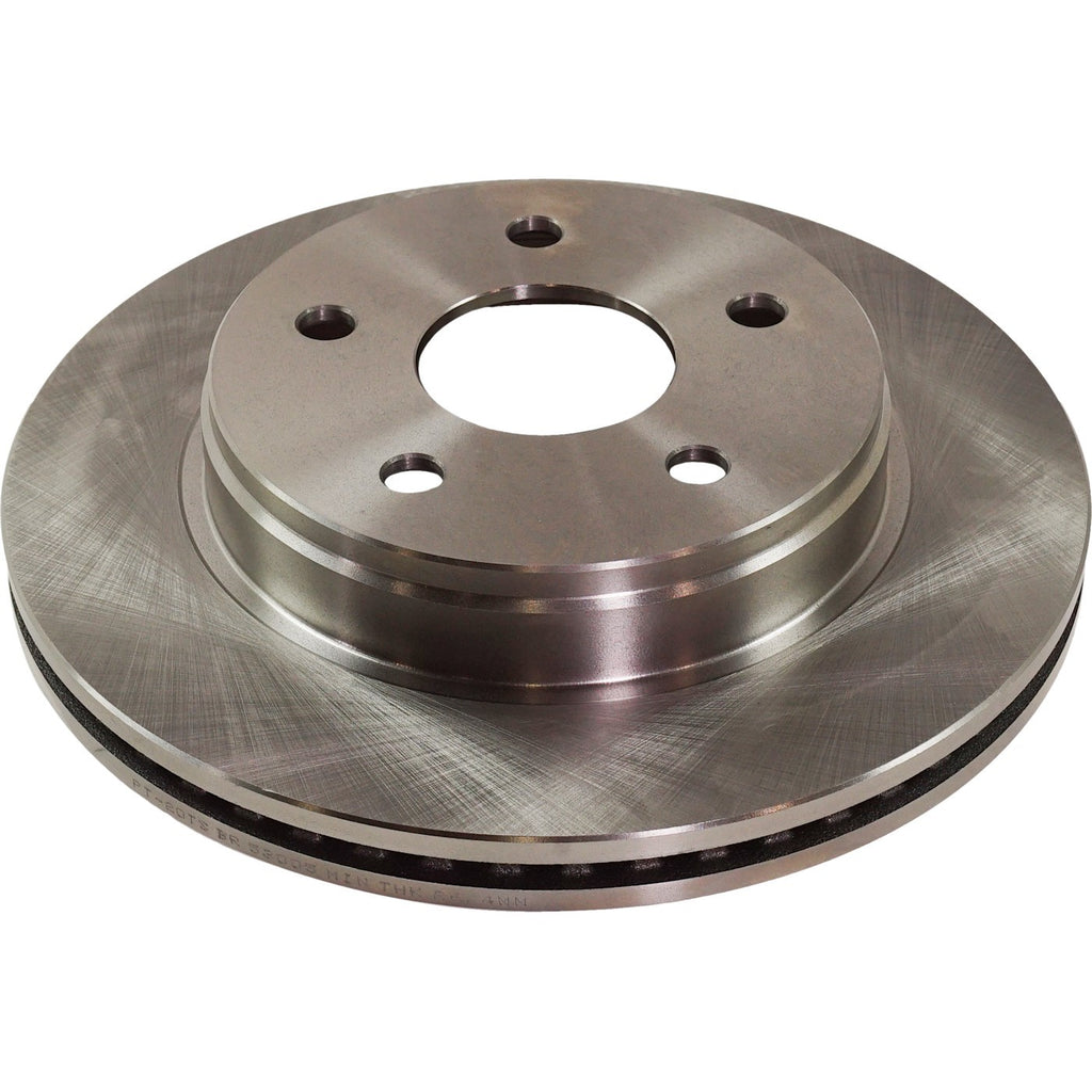 Front Brake Disc Set for Dodge Ram 1500 (2002–2010) Plain Surface