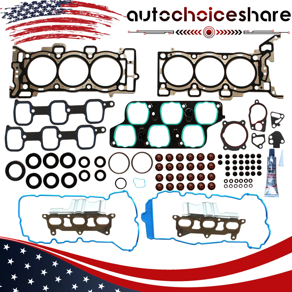 Cylinder Head Gasket Set for GMC Acadia, Saturn Outlook (2007–2008)