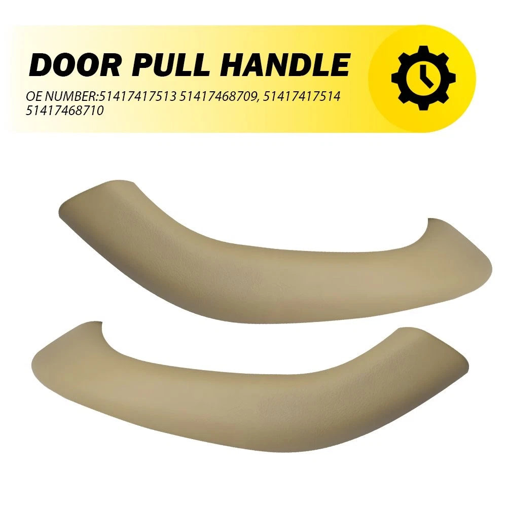 2x Interior Door Pull Handle Outer Cover for BMW X1 X2 F48 F49 F39 (2016–2020) Beige