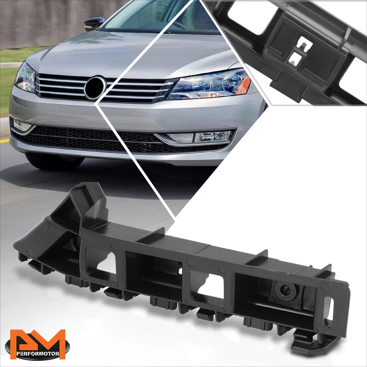 Bumper Cover Retainer Support Bracket for Volkswagen Passat (2012–2015)