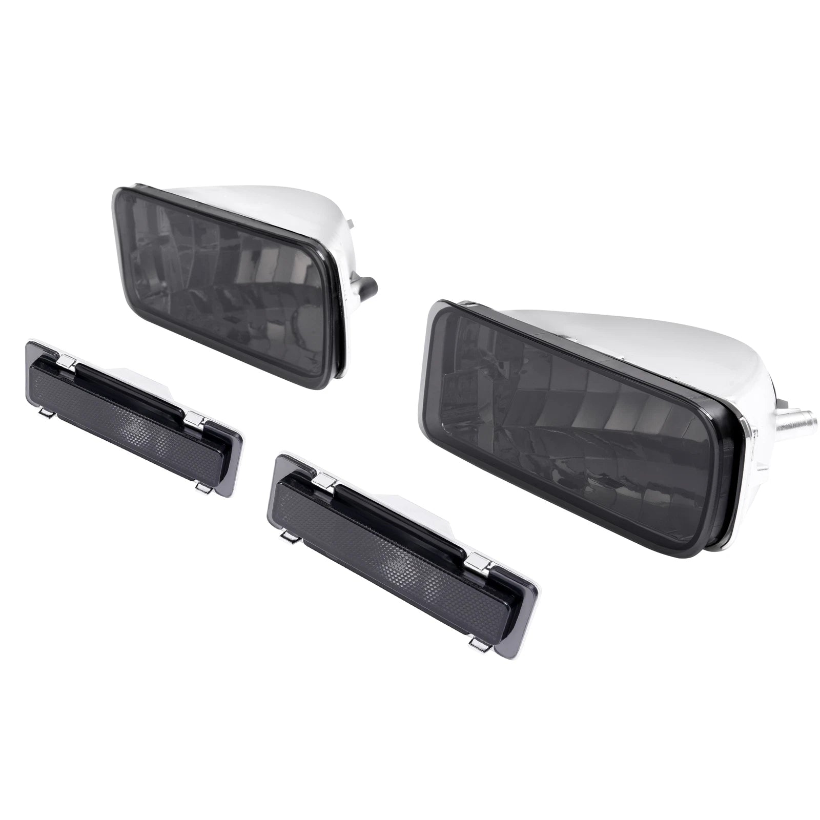 Smoke Bumper Turn Signal & Side Marker Lights for Chevrolet Camaro (1985–1992)