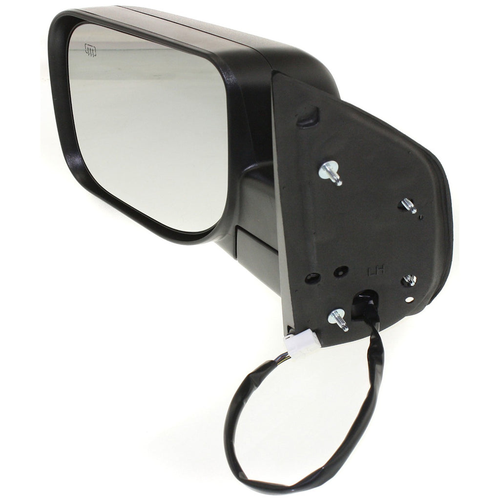 Power Mirror for Nissan Titan (2006–2015) Left Heated Manual Folding Black