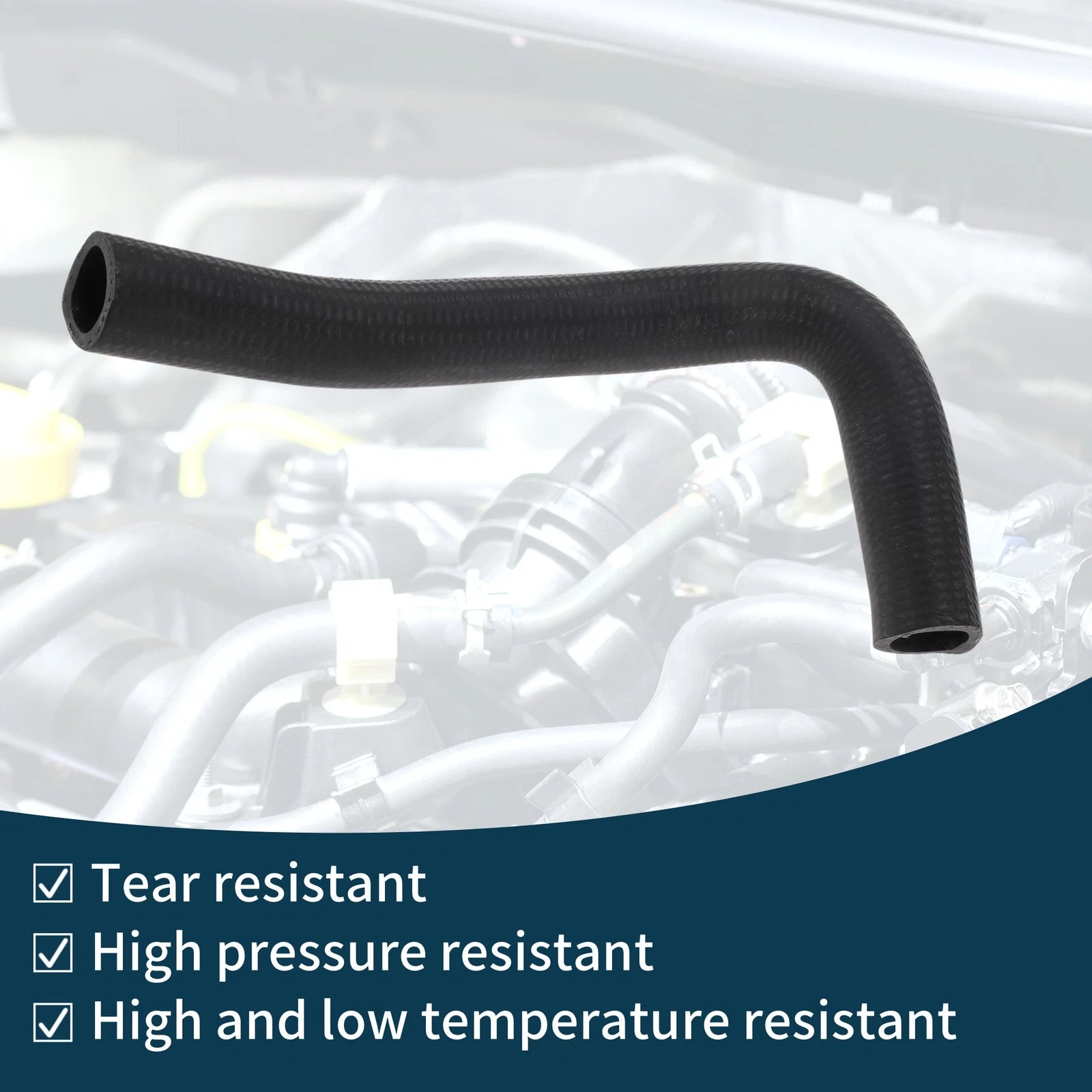 Radiator Hose for Toyota Crown (2005–2010) No. 16267-31021 Rubber