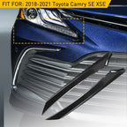 Set of 2 Front Bumper Grille Trim Molding for Toyota Camry SE/XSE (2018–2020)