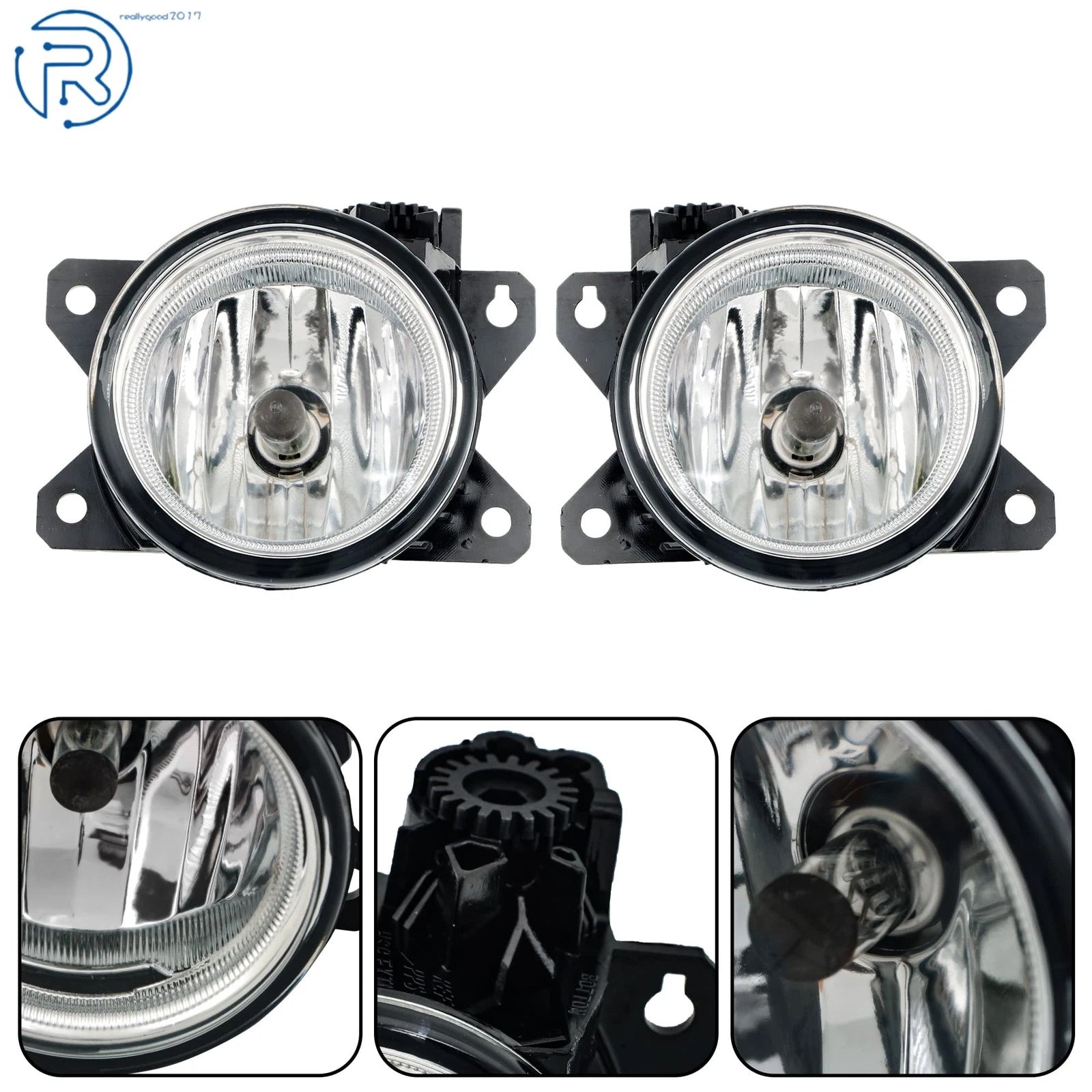 Pair Front Fog Lights for Honda Odyssey (2018-2020)