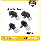 Set of 4 Crankshaft Position Sensors for Volvo C70 T5 Convertible