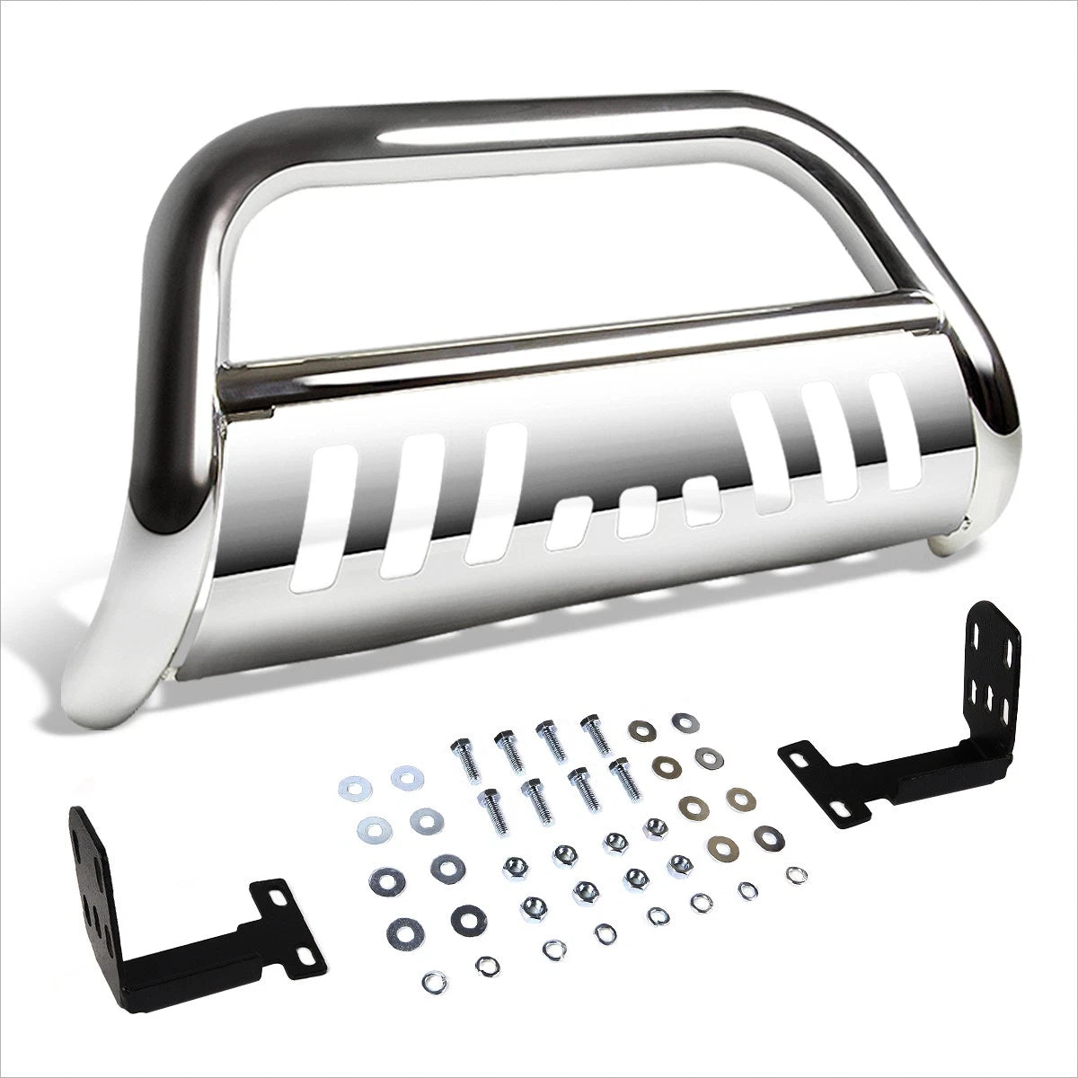 3" Chrome Bull Bar Bumper Grille Guard for Dodge Ram 1500-3500 (2002–2009)