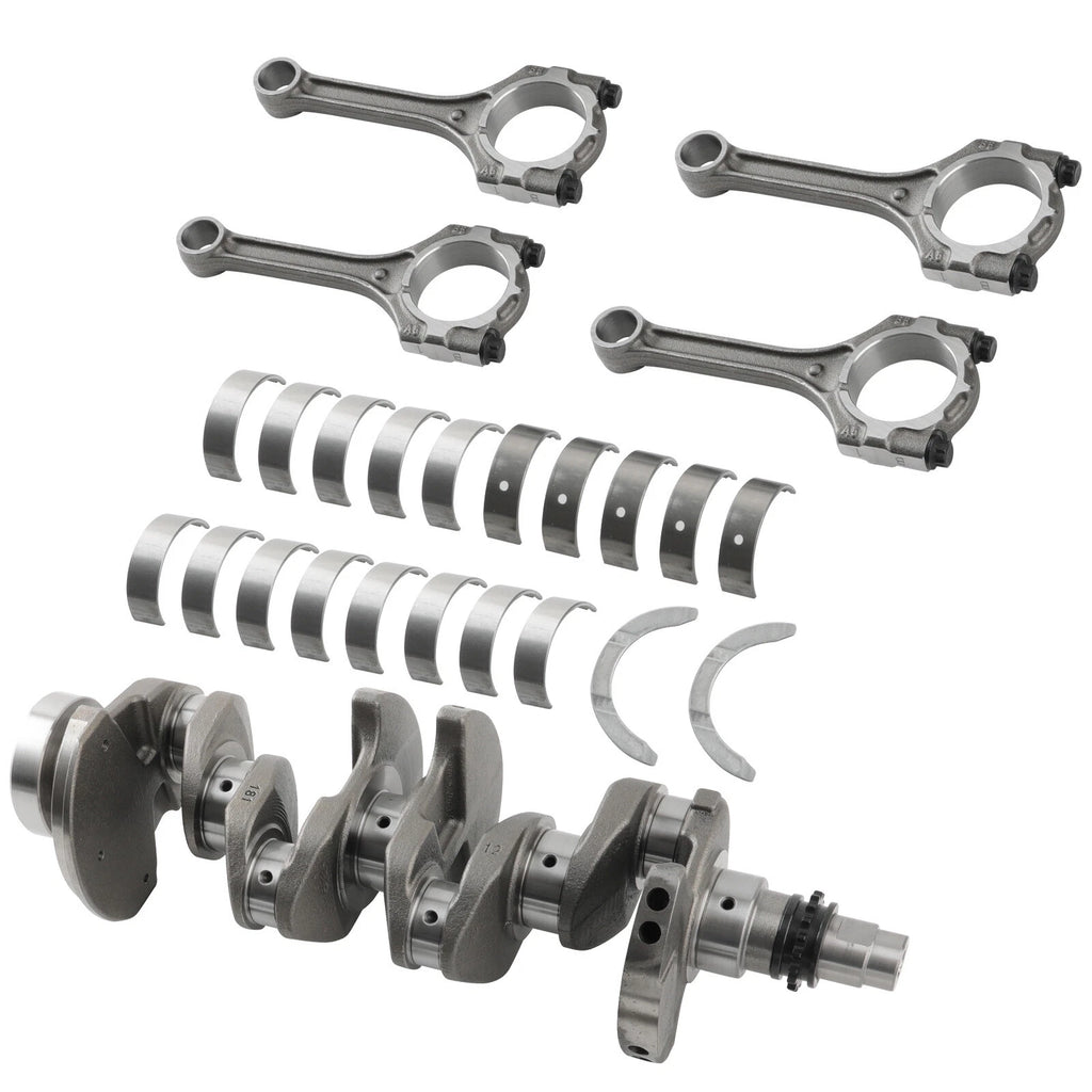 Set of 4 Crankshaft Con Rods & Bearings for Hyundai Kia Soul Rio (2012–2019)