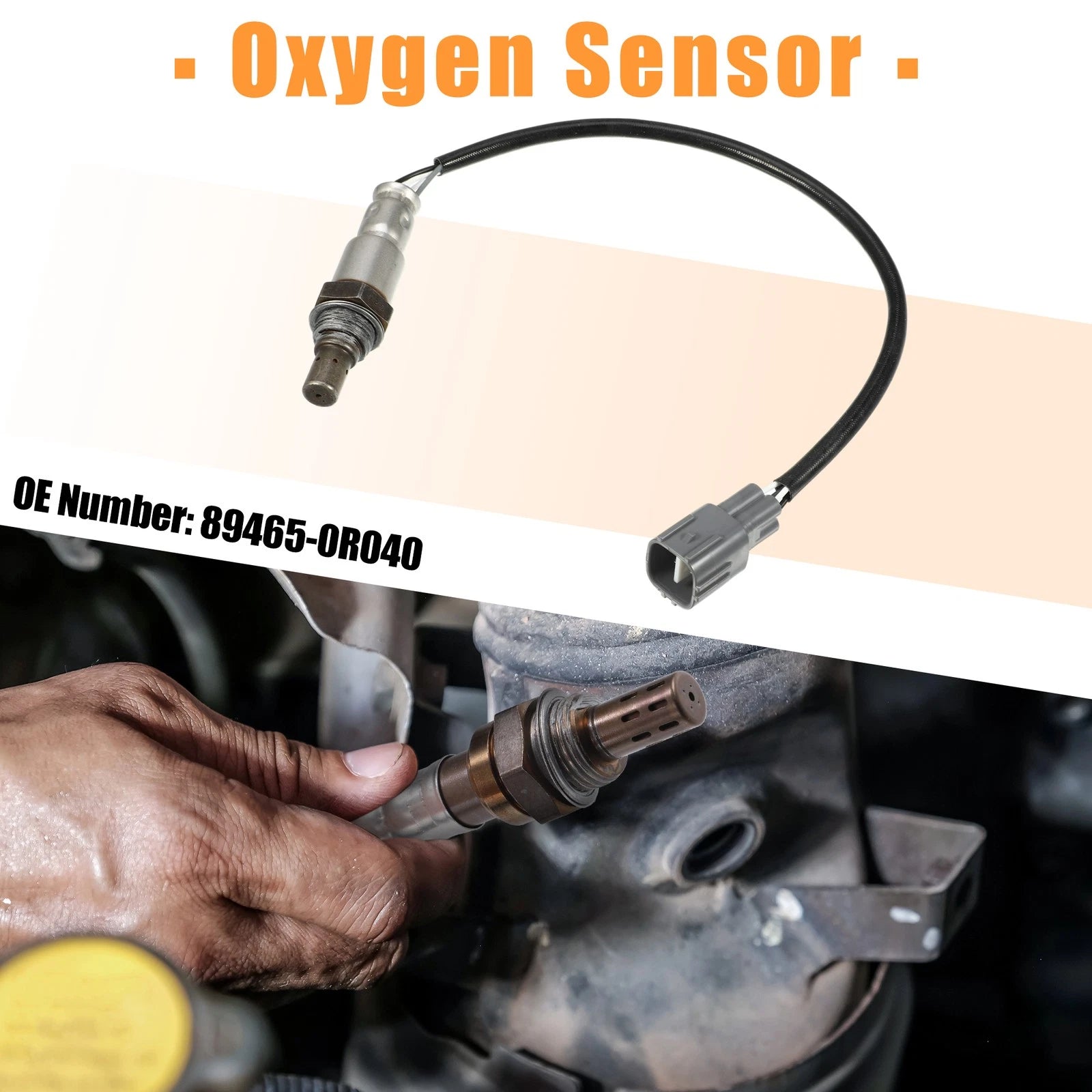 Rear Oxygen Sensor for Toyota RAV4 (2013–2018) No. 89465-0R040