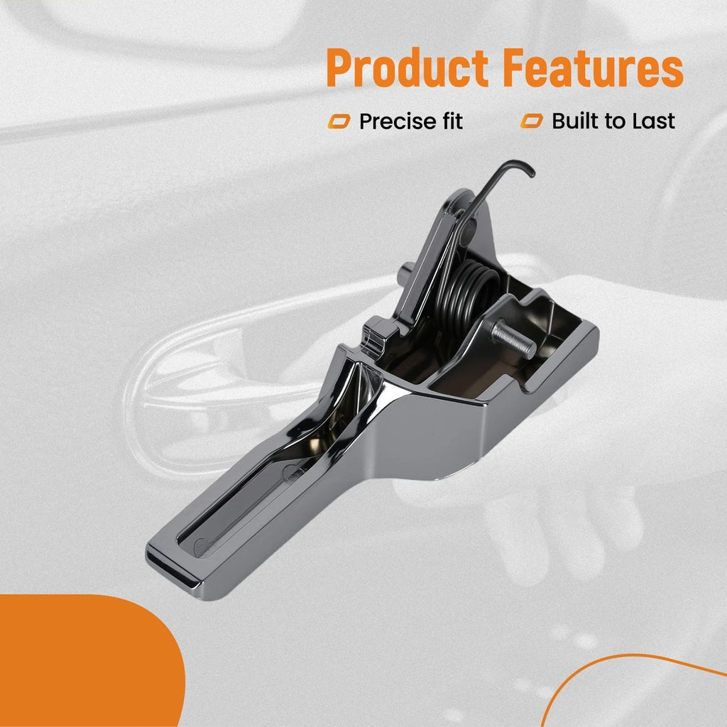 Front Right Interior Door Handle for Ford Expedition (2003–2023) Chrome FO1353129
