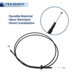 Hood Latch Release Cable for Hyundai Sonata (2001–2005) No. 811903D000